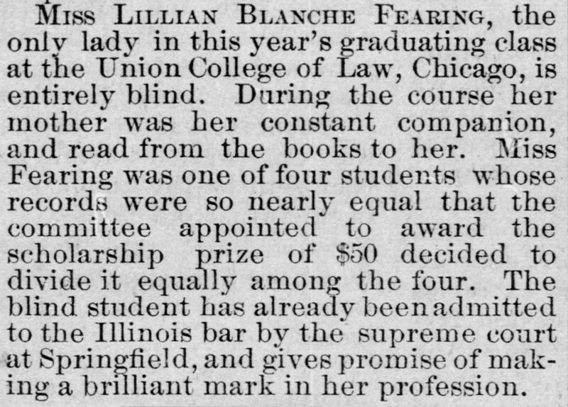 Lillian Blanche Fearing law school article.jpg