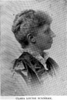 BURNHAM, Mrs. Clara Louise