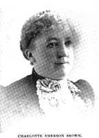 BROWN, Mrs. Charlotte Emerson