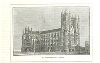 1839 Westminster Abbey, London, Side.jpg