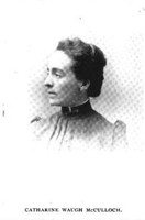 McCULLOCH, Mrs. Catharine Waugh