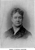 BASCOM,  Mrs. Emma Curtiss