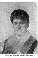 ROHLFS, Mrs. Anna Katharine Green