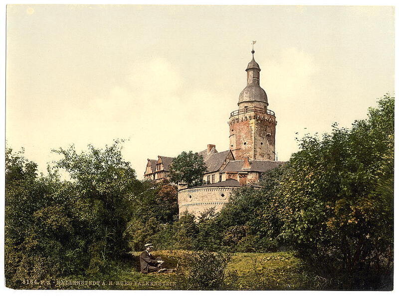 1890 Castle Falkenstein, Ballenstedt, Hartz, Germany.jpg
