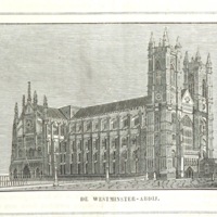 1839 Westminster Abbey, London, Side.jpg
