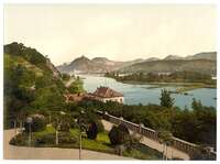 1890 Rolandseck and Siebengebirge, the Rhine, Germany.jpg